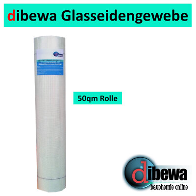dibewa - Glasseidengewebe 50qm, Armierung für dibewa 1K Eco + dibewa RS 2K Vario