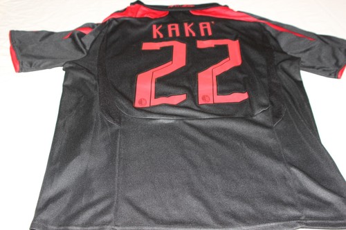 T-Shirt Football AC Milan Vintage Adidas T/M Publicidadi Bwin Dorsal No 22 Kaka - Picture 6 of 8