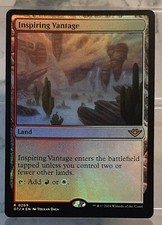 Magic - Inspiring Vantage - Rare/Foil/Land - Outlaws of Thunder Junction - EN/NM