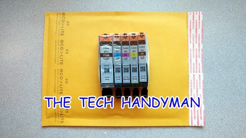 5-PACK CANON GENUINE 280XL BLACK & 281 COLOR INK (NO RETAIL BOX) TR8520 TR8620 - Picture 2 of 2