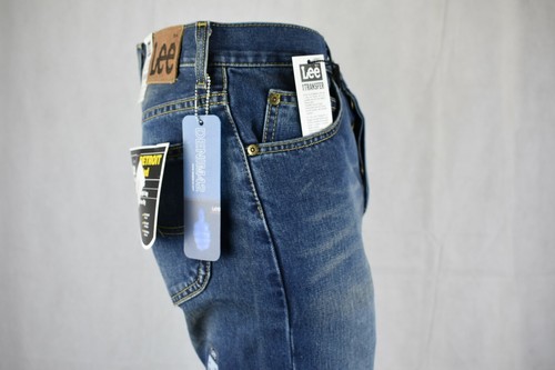 Jeans Uomo Lee Detroit Dritto Regular Vita Alta Taglia W 28-29-30-31-32-33 34 - Foto 30 di 42