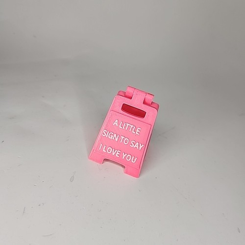 Valentines Day Gift A Little Sign To Say I Love You For Loved Ones - Picture 1 of 4