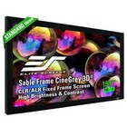 Elite Screens 150 in Clr Alr Projector Screen 16:9 4K Throw Fixed Frame Grey