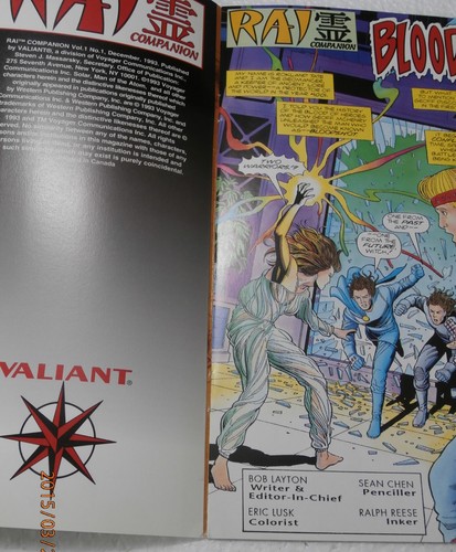 VALIANT COMICS "Rai-Companion ERROR" No. 1 Volume: 1 - Picture 6 of 10