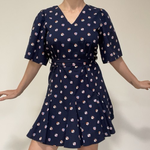 Brand New Cotton Navy Blazer/Nibi Short Dress OP $90 - Picture 3 of 11