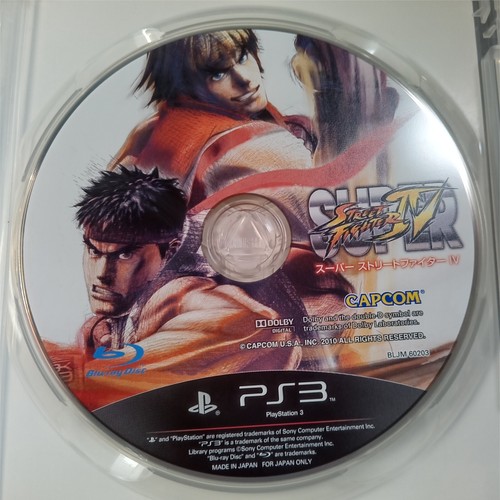 Super Street Fighter IV PS3 PlayStation 3 Japanese Mint Disk CIB - Picture 8 of 8