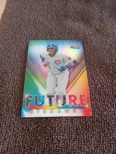 2021 Bowman's Best Future Vibrance Kevin Alcantara Chicago Cubs Card BFV-17
