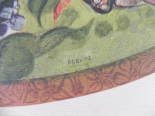 Marc Chagall PARIS OPERA CEILING LE Large Lithograph Art 35" x 25" (24") - Picture 12 of 13