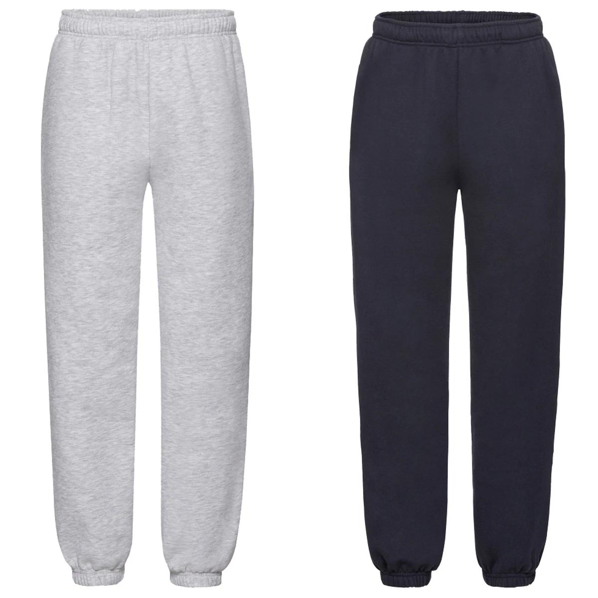 Plain grey store tracksuit bottoms
