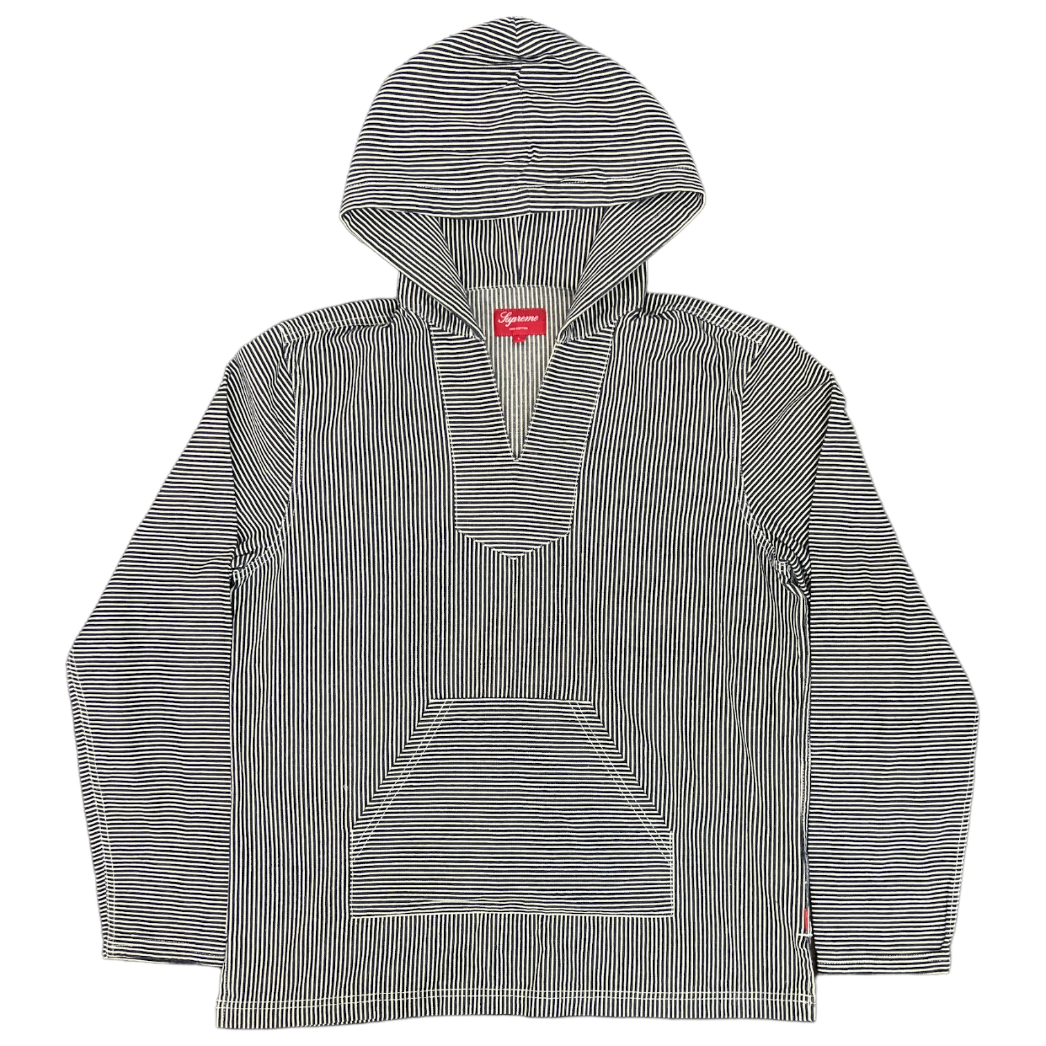Pull à capuche Supreme Denim Pinstripe