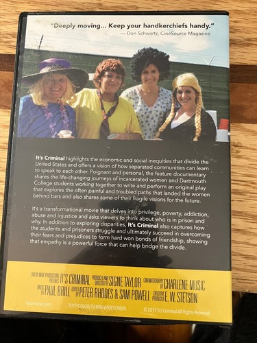 It's Criminal - A Tale of Prison and Privilege - 2017 DVD Dokumentation - Kostenloser Versand - Bild 2 von 3