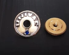 Computers-early - UNIVAC PIN --10K gold With Blue SAPPHIRE