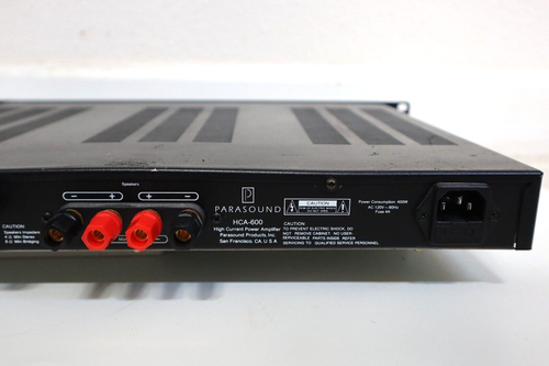 Parasound HCA-600 High Current Amplifier - Tested Working - Picture 10 of 13