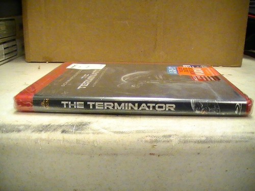 The Terminator Limited Red Case Blu-ray 1984 Schwarzenegger NEW SEALED Cameron R - Picture 6 of 11
