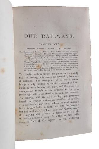 OUR RAILWAYS: Their Origin, Development, Incident & Romance /J. Pendleton / 1896 - Picture 20 of 24