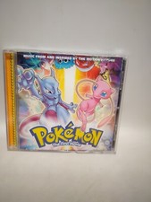 Pokemon The First Movie: Original Soundtrack (CD, 1999) W/Poster Insert 