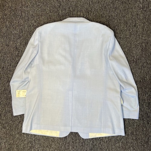 NEW ORVIS Men’s 52 Reg. Light Blue Traveler Blazer Suit Jacket - Picture 9 of 11