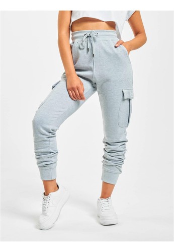 DEF Greta Sweatpants Pants Joggers Cargostyle Relaxed Fleece Ladies Woman - Picture 5 of 16