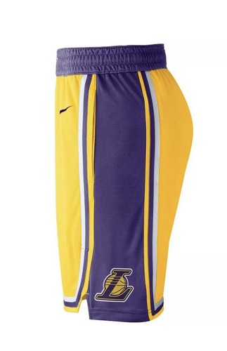 Nike Los Angeles Lakers Icon Edition NBA Swingman Shorts Men's XL AJ5617-728 - 第 4/4 張圖片