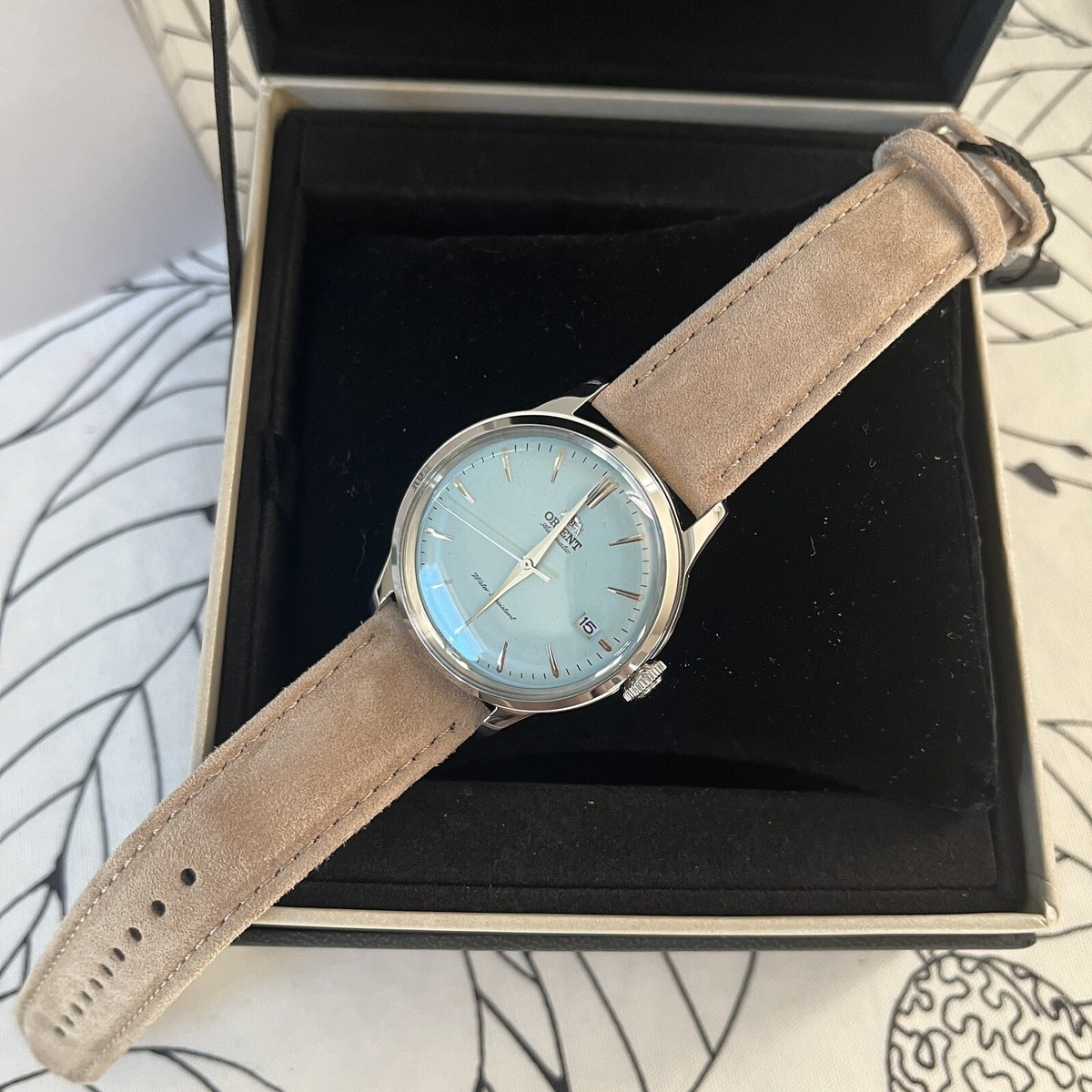 Orient Bambino 38 RN AC0M06L Baby Blue Fall/Winter 2023 Orient Bambino 38 RN AC0M06L Baby Blue Fall/Winter 2023