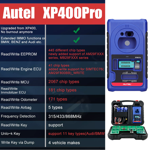 New Autel MaxiIM IM508S XP400Pro IMMO Key Programming Diagnostic Scanner Tools - Picture 11 of 14