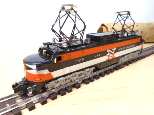 CLEAN 50s American Flyer S GA 499 GE ELECTRIC LOCO 2-Pantos Runs/Lights - Picture 3 of 16
