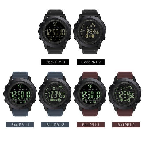 Men Digital Sport Watch Pedometer Wrist Watch for iOS/Android W6Y2 - Picture 9 of 11