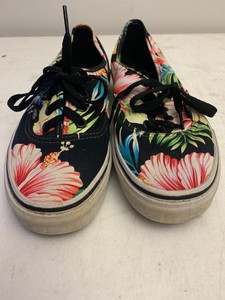 Mens-Vans-Floral-Roses-Skateboarding-Shoes-721278-US-Size-5-Men-s-Or-6-5-Womans