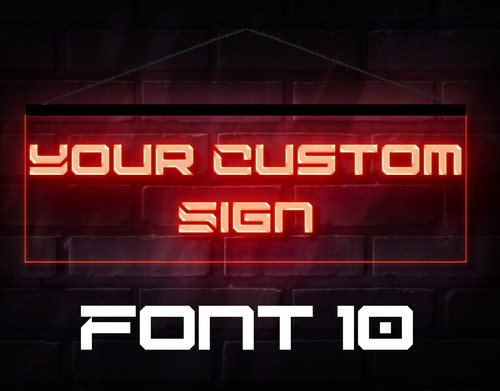 Neon LED Sign light up Home Bar Man cave personalised illuminated - Picture 13 of 41