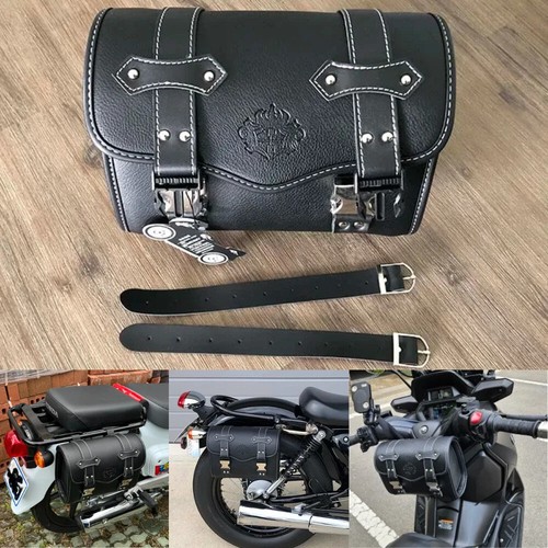 Universal Motorcycle Saddlebags Side Tool Pouch Luggage Storage Bags Saddle Bag - Imagen 2 de 24