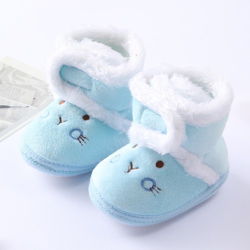 Bebés Niñas Niños Pequeños Antideslizantes Zapatillas Calcetines Niños Invierno Cálido Infantil Botas - Imagen 7 de 16