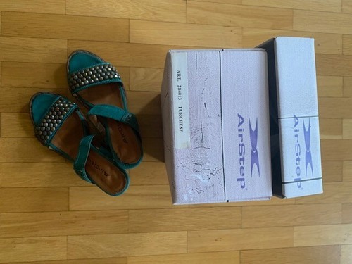 AIRSTEP A.S. 98 Kult Keilabsatz Nieten Sandalen Tükis Gr.39 - Bild 5 von 6