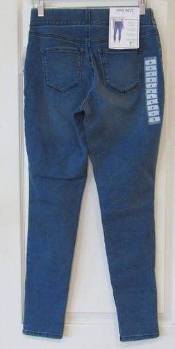 Nine West Heidi zum Anziehen Denim Crop Juliette (mittelblau) Damen Gr. 4-10 neu mit Etikett - Bild 2 von 2