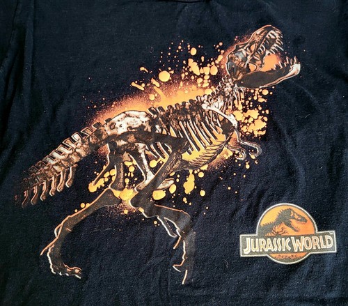 Jurassic Park World Dinosaur T Shirt Big Boy's L 10 / 12 - Picture 2 of 4