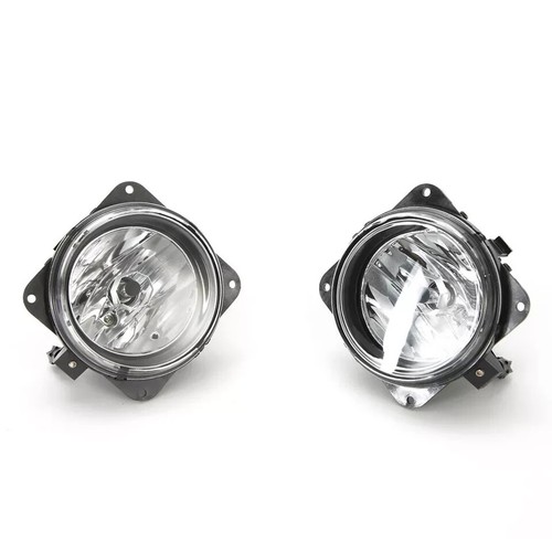 For 2000-2004 Ford F-150 F150 Harley Edition a Pair of Clear Glass 4" Fog Lights - Picture 4 of 10