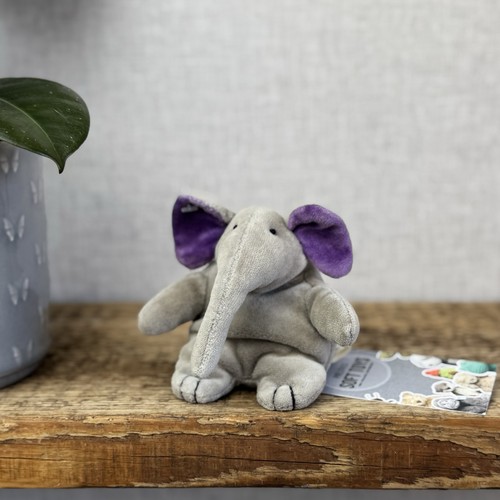 Manhattan Toy Company - Pudgie Elephant - New without Tags Vintage 4” (Jellycat) - Picture 7 of 13