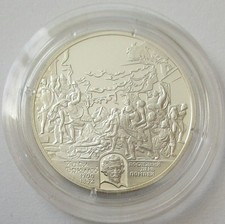 Russia 2 Roubles 1999 Karl Bryullov Painting 1/2 Oz Silver