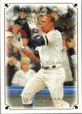2007 Upper Deck Masterpieces #72 Alex Rodriguez 10006355