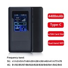 5G MiFi Modem LCD Farbdisplay WiFi6 Dualband Hotspot Mit SIM Slot Router HOT！！！