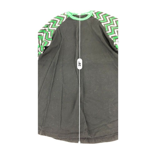 Unbranded Women’s Shirt Long Sleeve Print Solid Black Green Casual No Tag/Size - Picture 3 of 4