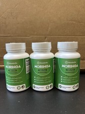 Moringa Powder Capsules Pure Nutrient-Rich Moringa Powder sealed bottle