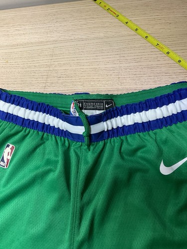 DALLAS MAVERICKS AUTHENTIC Shorts MENS SIZE 38 DRI FIT NIKE - Picture 7 of 21