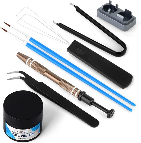 Precision Keyboard Lube Kit mit Schalteröffnern & Grabber - Verbessern Sie Ihre Tasten - Bild 3 von 9