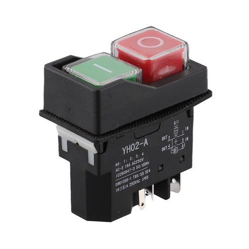 Electromagnetic Pushbutton Switch with Stop Function for YH02A For KLD28A - Picture 1 of 16
