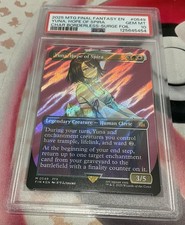 2025 Magic FF EN #549 Yuna, Hope Of Spira Borderless Surge Foil SP PSA 10