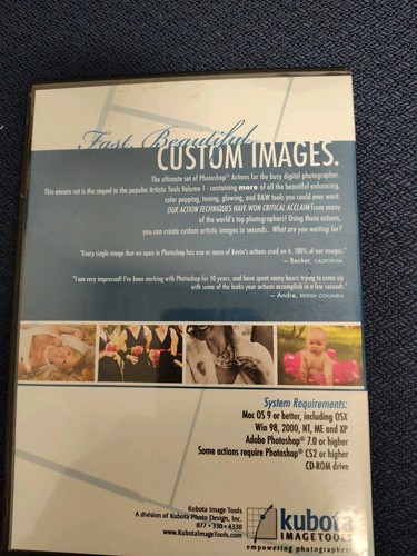 Kubota Image Tools Artistic Production Tool V1 & Artistic Tools V2 Actions - Picture 8 of 8