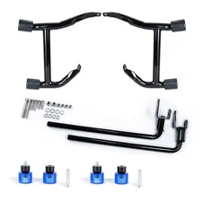 Saddlebags Guards Crash Rails Bars For Harley Touring Road Street Glides 14-25