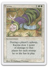 Karma (NM) Revised Edition 3ED Magic MTG