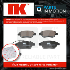 Brake Pads Set fits FIAT DOBLO 1.6 Front 05 to 09 NK 71752983 71754802 71770060