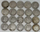 Lot of 20 Roosevelt 90% Silver Dimes Pre 65 Various Years